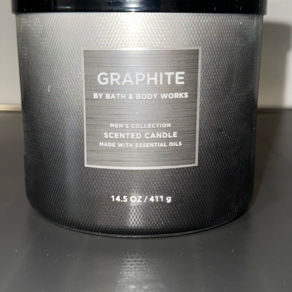 Bath & Body Works Graphite Scented Candle